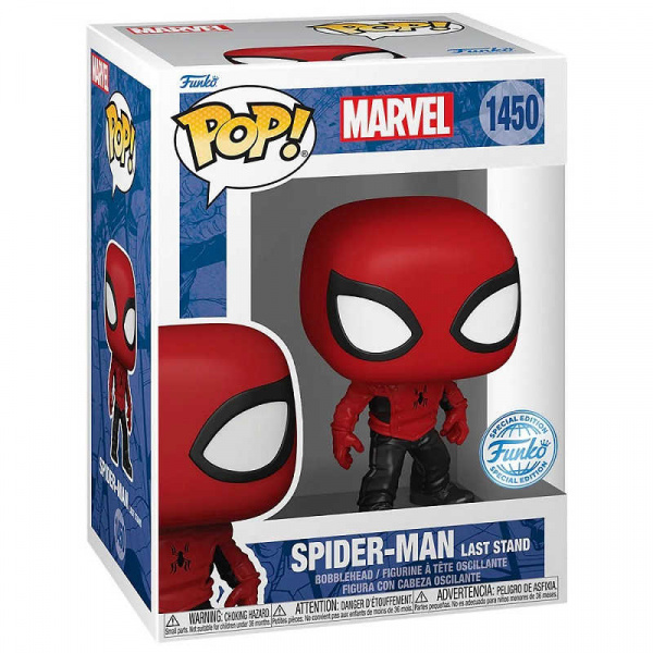 Фигурка Funko POP! Marvel: Spider-Man (Last Stand) (Exc) 1450 - интернет-магазин GameShock г. Челябинск Фигурка Funko POP! Marvel: Spider-Man (Last Stand) (Exc) 1450 - интернет-магазин GameShock г. Челябинск