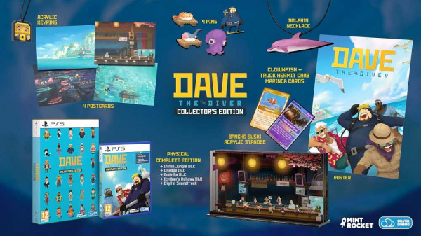 DAVE THE DIVER: Complete Edition - Collector's Edition (PS5, русские субтитры) - интернет-магазин GameShock г. Челябинск