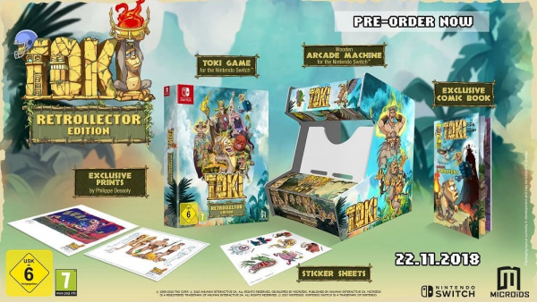 Toki - Retrocollector Edition [Nintendo Switch, русские субтитры, БУ] - интернет-магазин GameShock г. Челябинск