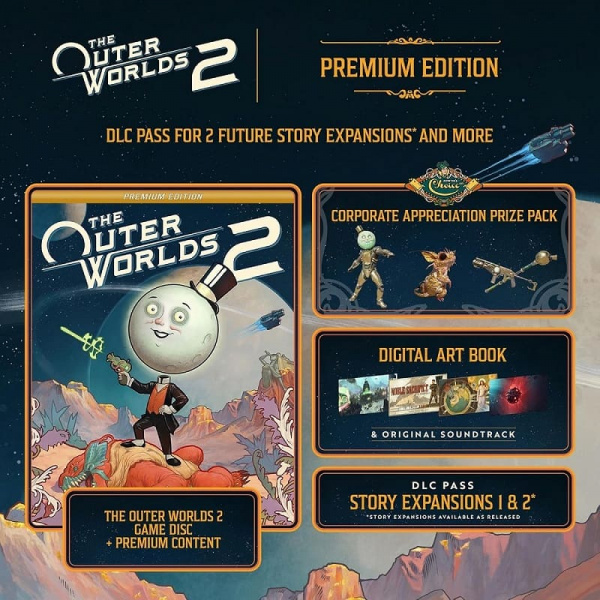The Outer Worlds 2 - Premium Edition [Xbox Series X, русские субтитры] - интернет-магазин GameShock г. Челябинск
