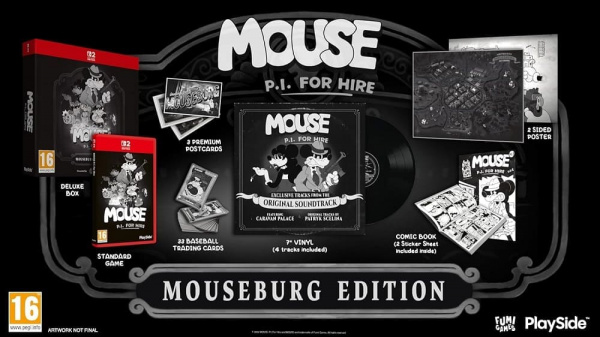 Mouse: P.I. For Hire - Mouseburg Edition (Nintendo Switch 2, русские субтитры) - интернет-магазин GameShock г. Челябинск