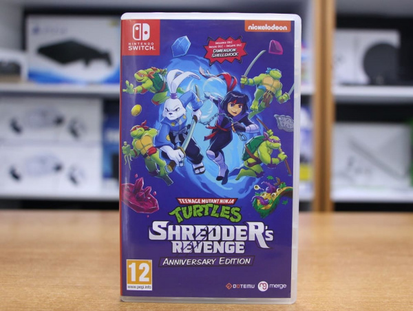 Teenage Mutant Ninja Turtles: Shredder's Revenge - Anniversary Edition (Nintendo Switch, АНГЛ, БУ) - интернет-магазин GameShock г. Челябинск