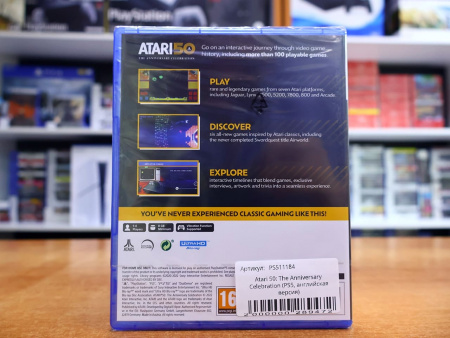 Atari 50: The Anniversary Celebration (PS5, английская версия) - интернет-магазин GameShock г. Челябинск Atari 50: The Anniversary Celebration (PS5, английская версия) - интернет-магазин GameShock г. Челябинск