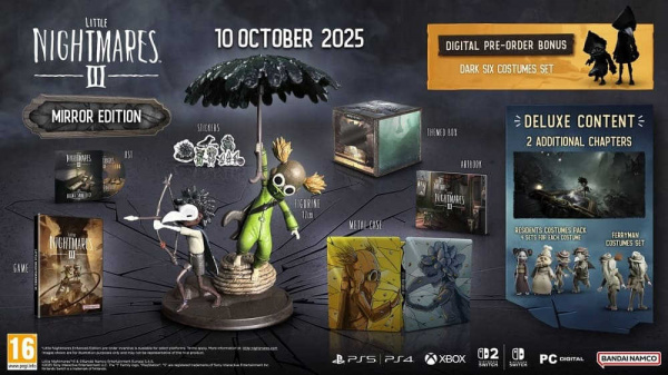 Little Nightmares III (3) - Mirror Edition [PS4, русские субтитры] - интернет-магазин GameShock г. Челябинск
