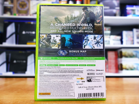 Call of Duty: Ghosts (Xbox 360, АНГЛ, БУ) - интернет-магазин GameShock г. Челябинск