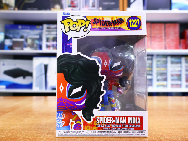 Фигурка Funko POP! Marvel Spider-Man Across the Spider-Verse: Spider-Man India 1227 - интернет-магазин GameShock г. Челябинск