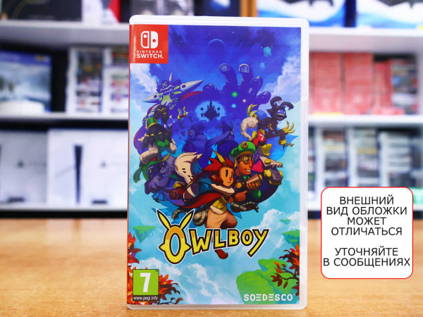 Owlboy (Nintendo Switch, РУС, БУ) - интернет-магазин GameShock г. Челябинск