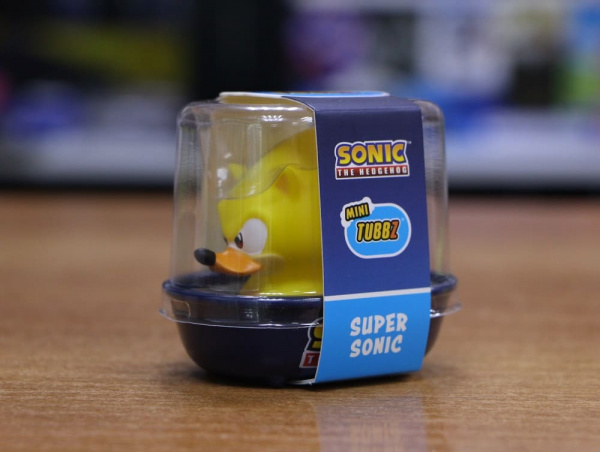 Фигурка-утка Tubbz Sonic the Hedgehog Super Sonic (Mini) - интернет-магазин GameShock г. Челябинск