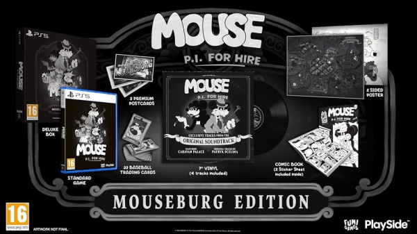 Mouse: P.I. For Hire - Mouseburg Edition (PS5, русские субтитры - интернет-магазин GameShock г. Челябинск Mouse: P.I. For Hire - Mouseburg Edition (PS5, русские субтитры - интернет-магазин GameShock г. Челябинск