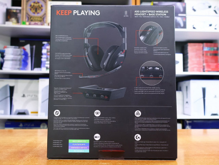 Игровая гарнитура Logitech G Astro A50 (Gen 5), черный - интернет-магазин GameShock г. Челябинск Игровая гарнитура Logitech G Astro A50 (Gen 5), черный - интернет-магазин GameShock г. Челябинск