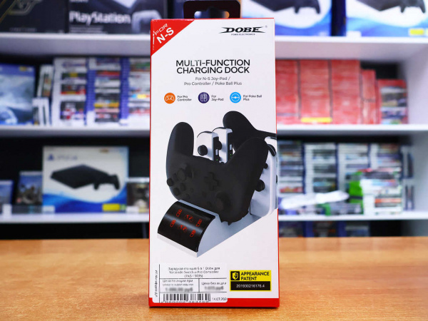Зарядная станция 6 в 1 Dobe для Joy Con и Pro Controller (TNS-19035) - интернет-магазин GameShock г. Челябинск
