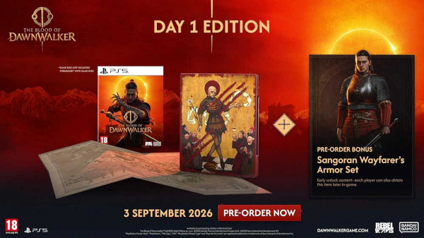 The Blood of Dawnwalker - Day One Edition (PS5, английская версия) - интернет-магазин GameShock г. Челябинск