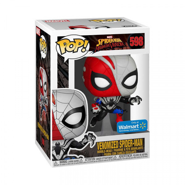 Фигурка Funko POP! Marvel Spider-Man Maximum Venom: Venomized Spider-Man 598 - интернет-магазин GameShock г. Челябинск