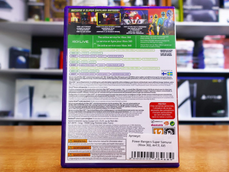 Power Rangers Super Samurai (Xbox 360, АНГЛ, БУ) - интернет-магазин GameShock г. Челябинск