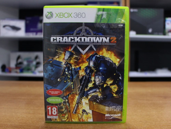 Crackdown 2 (Xbox 360, РУС, БУ) - интернет-магазин GameShock г. Челябинск