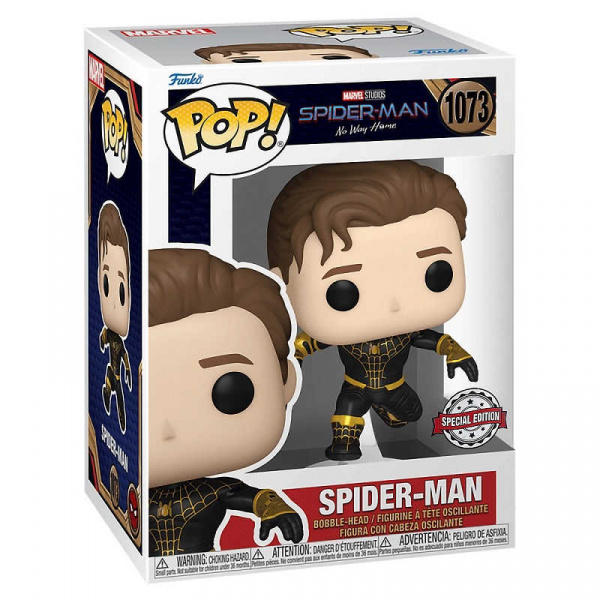 Фигурка Funko POP! Marvel. Spider-Man No Way Home: Spider-Man (AAA Exc) 1073 - интернет-магазин GameShock г. Челябинск