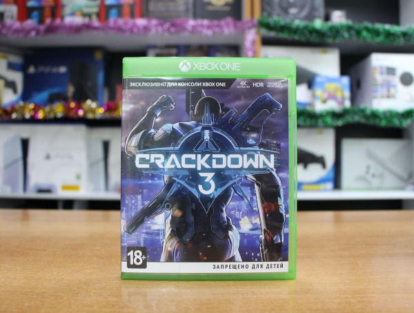 Crackdown 3 (Xbox One, АНГЛ, БУ) - интернет-магазин GameShock г. Челябинск
