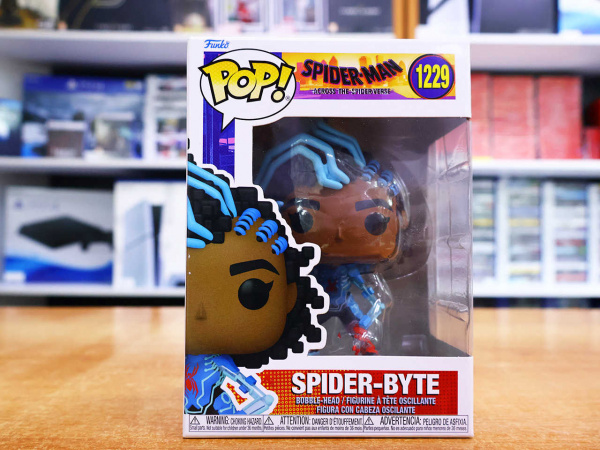 Фигурка Funko POP! Marvel Spider-Man Across the Spider-Verse: Spider-Byte 1229 - интернет-магазин GameShock г. Челябинск Фигурка Funko POP! Marvel Spider-Man Across the Spider-Verse: Spider-Byte 1229 - интернет-магазин GameShock г. Челябинск