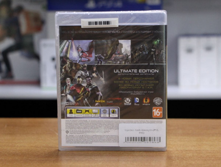 Injustice: Gods Among Us (PS3, РУС) - интернет-магазин GameShock г. Челябинск
