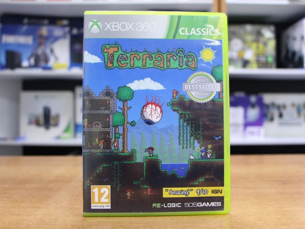 Terraria (Xbox 360, АНГЛ, БУ) - интернет-магазин GameShock г. Челябинск