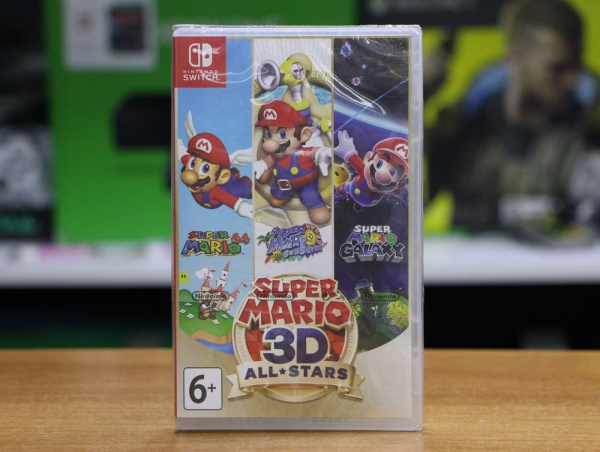 Super Mario 3D All Stars (Nintendo Switch, английская версия) - интернет-магазин GameShock г. Челябинск