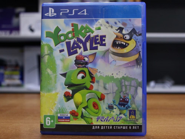 Yooka Laylee (PS4, РУС, БУ) - интернет-магазин GameShock г. Челябинск