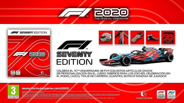 F1 2020 - Seventy Edition [Xbox One, русские субтитры] - интернет-магазин GameShock г. Челябинск