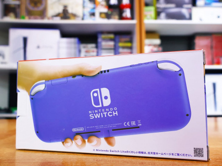 Игровая приставка Nintendo Switch Lite (Синий) (HDH-001) - интернет-магазин GameShock г. Челябинск