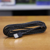 Кабель (провод-шнур) плетеный Micro USB (2.4A) для зарядки джойстиков Sony Playstation DualShock PS4 и геймпадов Xbox One (OEM) 3м - интернет-магазин GameShock г. Челябинск