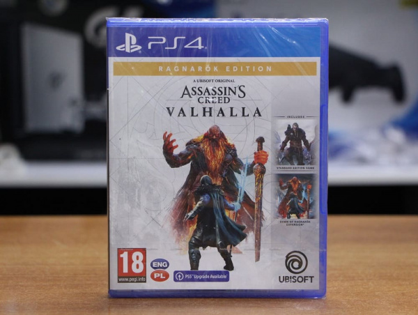 Assassin's Creed: Вальгалла (Valhalla) - Ragnarok Edition (PS4, английская версия) - интернет-магазин GameShock г. Челябинск