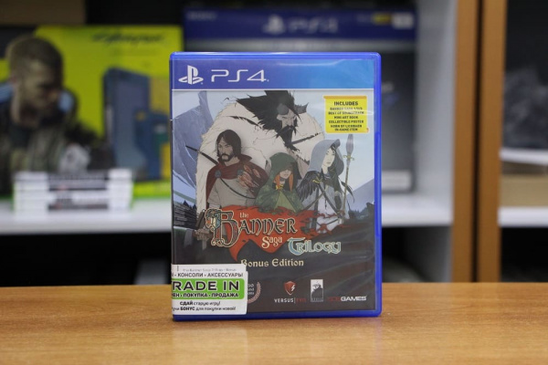 The Banner Saga Trilogy - Bonus Edition (PS4, РУС, БУ) - интернет-магазин GameShock г. Челябинск