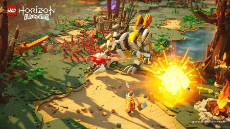 LEGO Horizon Adventures (Nintendo Switch, русская версия) - интернет-магазин GameShock г. Челябинск