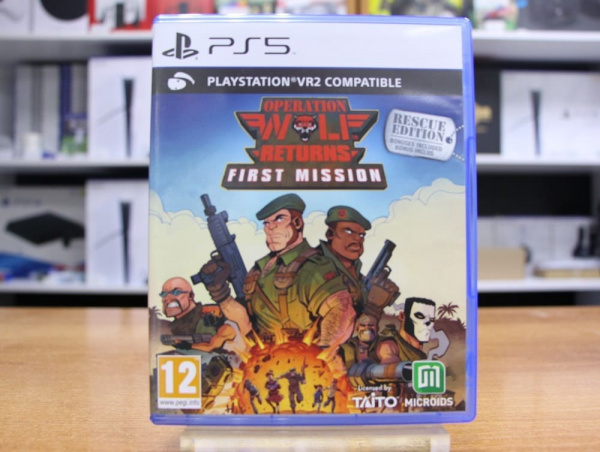 Operation Wolf Returns: First Mission (с поддержкой PS VR 2) [PS5, АНГЛ, БУ] - интернет-магазин GameShock г. Челябинск