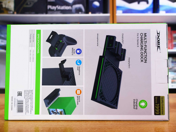Подставка Xbox Series X Multifunctional Charging Dock DOBE (TYX-1622) - интернет-магазин GameShock г. Челябинск