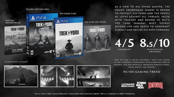 Trek To Yomi - Deluxe Edition [PS4, русские субтитры] - интернет-магазин GameShock г. Челябинск