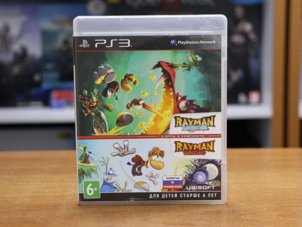 Rayman Legends + Rayman Origins (PS3, РУС, БУ) - интернет-магазин GameShock г. Челябинск