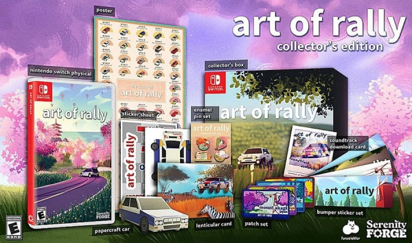 Art of Rally - Collector's Edition [Nintendo Switch, русские субтитры] - интернет-магазин GameShock г. Челябинск