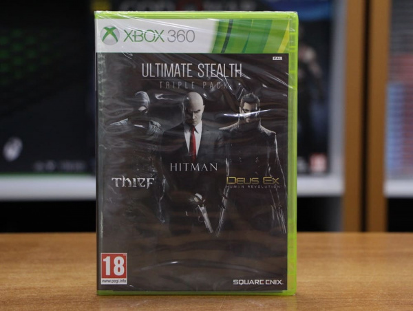 Ultimate Stealth Triple Pack (Thief, Hitman Absolution, Deus Ex Human Revolution) [Xbox 360, английская версия] - интернет-магазин GameShock г. Челябинск