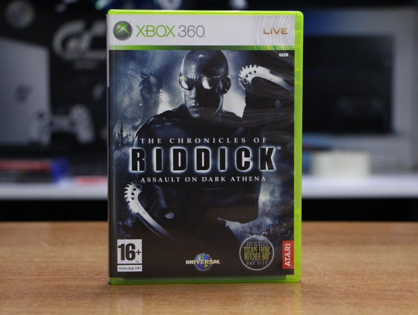 The Chronicles of Riddick: Assault on Dark Athena (Xbox 360, АНГЛ, БУ) - интернет-магазин GameShock г. Челябинск The Chronicles of Riddick: Assault on Dark Athena (Xbox 360, АНГЛ, БУ) - интернет-магазин GameShock г. Челябинск