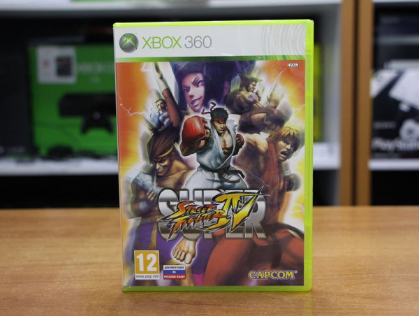Super Street Fighter IV (4) (Xbox 360, АНГЛ, БУ) - интернет-магазин GameShock г. Челябинск