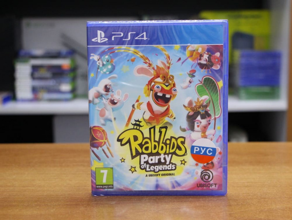 Rabbids: Party of Legend [PS4, русские субтитры] - интернет-магазин GameShock г. Челябинск