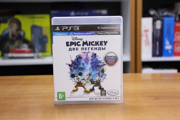 Epic Mickey Две легенды (PS3, РУС, БУ) - интернет-магазин GameShock г. Челябинск
