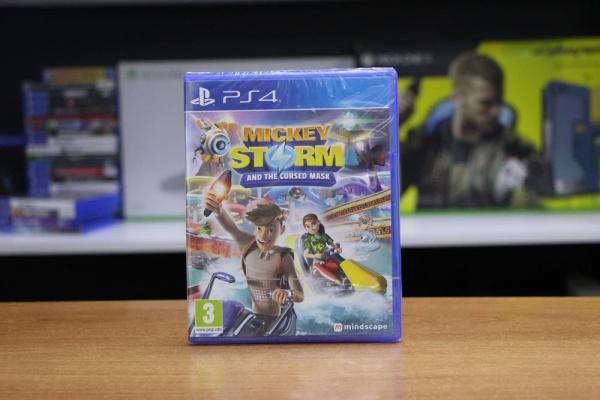 Mickey Storm and the Cursed Mask [PS4, английская версия] - интернет-магазин GameShock г. Челябинск