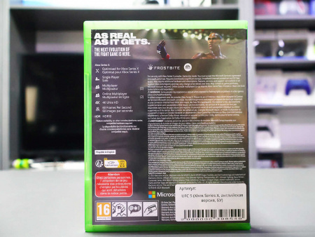UFC 5 (Xbox Series X, английская версия, БУ) - интернет-магазин GameShock г. Челябинск UFC 5 (Xbox Series X, английская версия, БУ) - интернет-магазин GameShock г. Челябинск