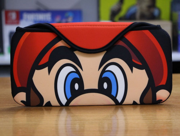 Защитный чехол Quick Pouch Collection "Super Mario Red" для Nintendo Switch/Lite - интернет-магазин GameShock г. Челябинск