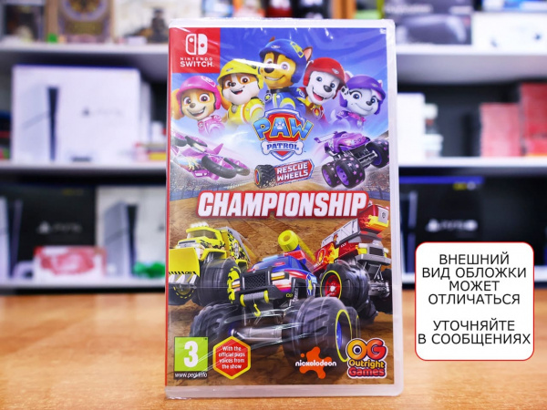 PAW Patrol: Rescue Wheels Championship (Nintendo Switch, английская версия) - интернет-магазин GameShock г. Челябинск