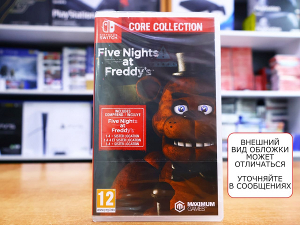 Five Nights at Freddy's: Core Collection [Nintendo Switch, русские субтитры] - интернет-магазин GameShock г. Челябинск