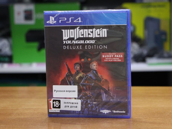 Wolfenstein: Youngblood - Deluxe Edition (PS4, русская версия) - интернет-магазин GameShock г. Челябинск