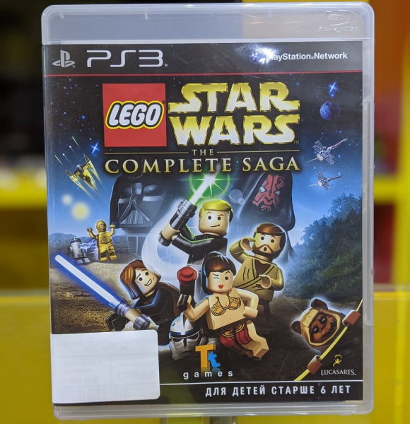 Lego Star Wars: The Complete Saga (PS3, АНГЛ, БУ) - интернет-магазин GameShock г. Челябинск