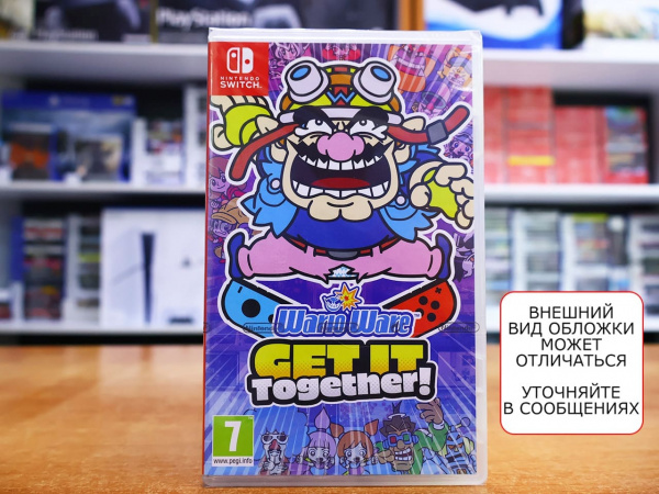 WarioWare: Get it Together (Nintendo Switch, русская версия) - интернет-магазин GameShock г. Челябинск